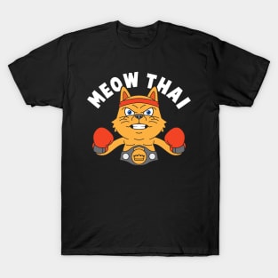 Meow Thai Cat T-Shirt